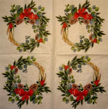 198 Christmas Flowers - 3-ply